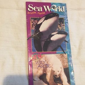 Sea World Orlando Vintage Brochure from 1995